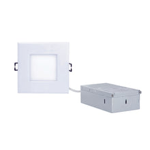 Load image into Gallery viewer, Everbright Slim LED Recessed 4inch Square Pot Light Dimmable
