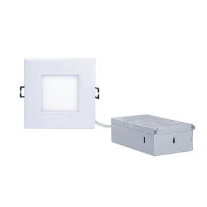 Everbright Slim LED Recessed 4inch Square Pot Light Dimmable